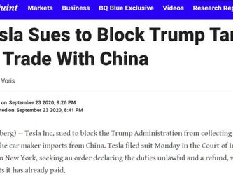 特斯拉起诉特朗普政府,一场关于电动汽车政策的法律对决