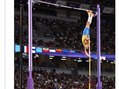 天空从来不是极限！杜普兰蒂斯第14次刷新男子撑竿跳高世界纪录