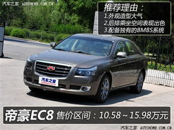 帝豪ec8销量,引领高端轿车市场新潮流