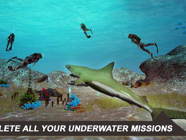 游戏大白鲨,海洋霸主惊悚重现